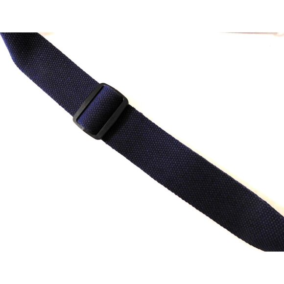 Nautica Canvas Bucket Shoulder Bag Beige Navy Blue Red Crossbody Purse Adj Strap - Picture 6 of 9